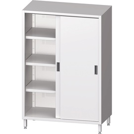 Hochschrank ECO HK 62 mit 2 Schiebetüren | 1000 mm x 600 mm H 1800 mm | Selbstmontage Produktbild