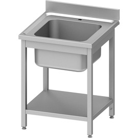 Spültisch ECO ST 61 mit 1 Becken L 600 mm B 600 mm | Selbstmontage Produktbild
