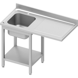 Spültisch ECO ST 64 Abtropffläche rechts | 1 Becken | 1200 mm x 700 mm H 900 mm | Selbstmontage Produktbild