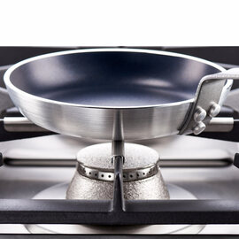 Gasherd 4 Brenner mit Elektro-Heißluftofen (600 x 400 mm / GN 1/1) Serie 700 ND - G20, 4-Brenner (3,5+2x5+7) Produktbild 6 S