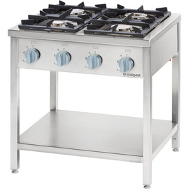 Gasherd Serie 700 -G30, 4-Brenner (2x5+2x7), 800 x 700 x 850 mm (BxTxH) zur Selbstmontage Produktbild