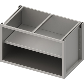 Unterschrank Boxversion 2.0, für Beine/Sockelrahmen, offen, mit Zwischenboden 400x640x660 mm Produktbild 2 S
