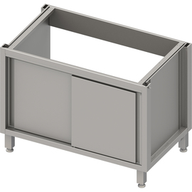 Spülenunterschrank Boxversion 2.0, für Beine/Sockelrahmen, mit Schiebetüren 1700x640x660 mm Produktbild