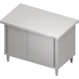 Neutralausgabe "Free Flow" mit Schiebetüren 900x750x880 mm, Edelstahldeckplatte Produktbild