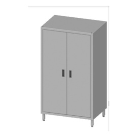 Hochschrank ECO HK 61 mit 2 Flügeltüren | 1000 mm x 600 mm H 1800 mm | Selbstmontage Produktbild