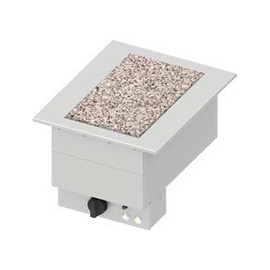Wärmeplatte "Drop-In" aus Granit 1xGN 1/1 505x620x390 mm, Edelstahlabdeckung Produktbild