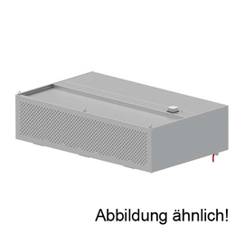 Induktions-Wandhaube mit Kompensation "Expert Line", 1200x1000x450 mm,  Kastenform mit LC2 Typ A Zyklonen-/Labyrinthfilter Produktbild