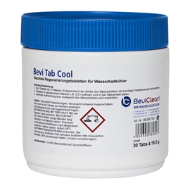 Wasserbadkühler-Regenerationsmittel Bevi Tab Cool Tabs Produktbild