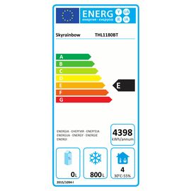 Tiefkühlschrank THL1180BT Edelstahl | Umluftkühlung Produktbild 3 S