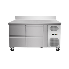 Kühltisch GN 1/1 215,0 ltr | 4 Schubladen | 1360 mm x 700 mm H 960 mm Produktbild