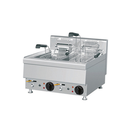 Elektrofritteuse | 2 Becken 2 x 14 ltr | 380 Volt Produktbild