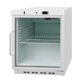 Lagerkühlschrank weiß | 103 ltr | Statische Kühlung | Glastür Produktbild