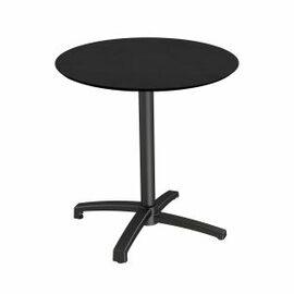 Terrassentisch klappbar schwarz | rund Ø 700 mm Produktbild