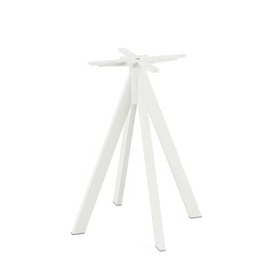 Tischgestell niedrig weiß Ø 600 mm H 720 mm Produktbild