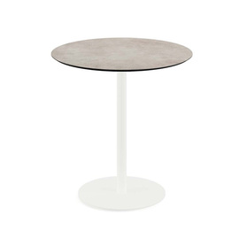 Terrassentisch weiß | Moonstone rund Ø 700 mm Produktbild