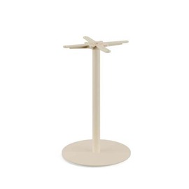 Tischgestell niedrig beige Ø 450 mm H 720 mm Produktbild