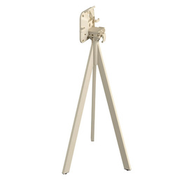 Tischgestell TRIPOD sandfarben klappbar H 1080 mm Produktbild