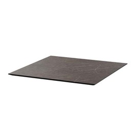 Tischplatte HPL Midnight Marble | quadratisch 700 mm x 700 mm Produktbild 1 S