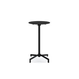 Terrassentisch | Stehtisch VERSA schwarz klappbar Ø 600 mm H 740 mm | 1020 mm Produktbild 2 S
