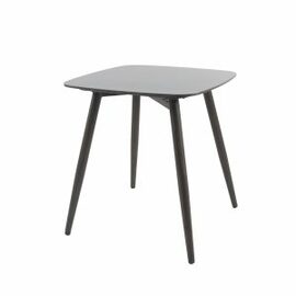 Terrassentisch PEDRO wengé | schwarz | 700 mm x 700 mm H 760 mm Produktbild