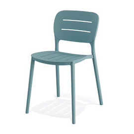 Terrassenstuhl PROPI blau | stapelbar Produktbild