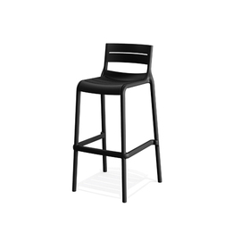 Barstuhl CALOR schwarz | stapelbar Produktbild