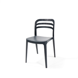 Stapelstuhl WAVE CHAIR • anthrazit H 817 mm Produktbild