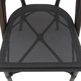 Bistrostuhl PARIS schwarz | stapelbar Produktbild 1 S
