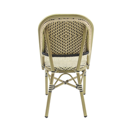 Bistrostuhl PARIS natur | weiß | schwarz | stapelbar Produktbild 2 S