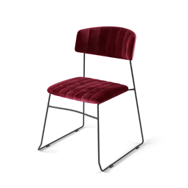 Stapelstuhl MUNDO • bordeaux H 790 mm Produktbild