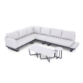 Outdoor-Lounge-Set FELLOW anthrazit | hellgrau Produktbild