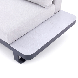 Outdoor-Lounge-Set FELLOW anthrazit | hellgrau Produktbild 4 S