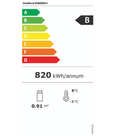 Kühlschrank H600SG-I Edelstahl | 640 ltr | Umluftkühlung Produktbild 1 L