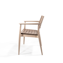 Stapelstuhl CORK CHAIR • cappucinofarben-braun H 819 mm Produktbild 3 S