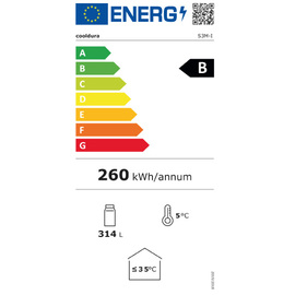 Kühltruhe S3M-I mit Glasschiebedeckel 314 ltr | 258,0 ltr Produktbild 1 L