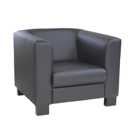 Loungesessel • schwarz | Sitzhöhe 430 mm Produktbild