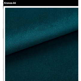 Retro-Sessel mit Kissen • petroleumfarben | Sitzhöhe 410 mm Produktbild 2 S