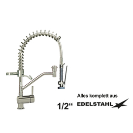 Geschirrspülbrause 1/2" Einloch Hebelmischer mit Auslauf H 500 mm Produktbild