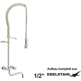 Geschirrspülbrause 1/2" Zweigriffmischer mit Auslauf Produktbild