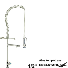 Geschirrspülbrause 1/2" Einloch Ausladung 300 mm H 1150 mm Produktbild