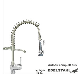 Handspülbrause praktic 1/2" Einloch Hebelmischer Produktbild