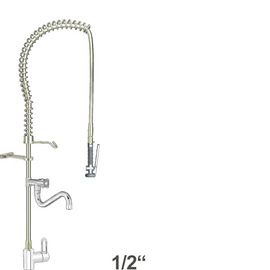 Vorspülbrause praxitop 1/2" Einloch Hebelmischer Produktbild