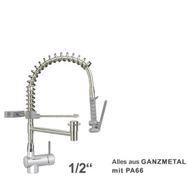 Handspülbrause ecotop 1/2" Hebelmischer | grau Produktbild