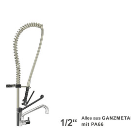 Geschirrwaschbrause ultimo 1/2" Einloch Hebelmischer | schwarz Produktbild