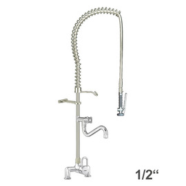 Vorspülbrause praxitop 1/2" Hebelmischer mit Auslauf Produktbild