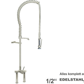Vorspülbrause topfree 1/2" Hebelmischer Produktbild