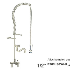 Vorspülbrause topmax 1/2" Hebelmischer mit Auslauf Produktbild