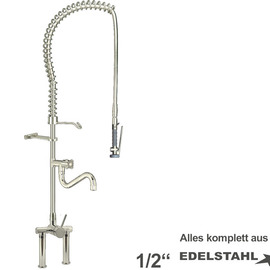 Vorspülbrause topmax 1/2" Hebelmischer auf Säule Produktbild