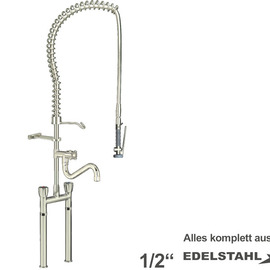 Geschirrwaschbrause topmix 1/2" Zweigriffmischer auf Säule Produktbild