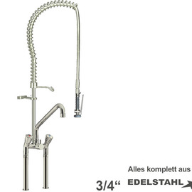 Geschirrwaschbrause optimo 3/4" Zweigriffmischer auf Säule Produktbild